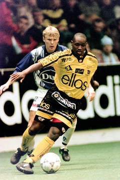 Moses Nsubuga, Elfsborg ned Mats Lilienberg, Halmstad i