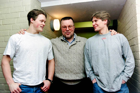 Samuel Påhlsson, Leif Boork, Tränare och Magnus Swärdh,