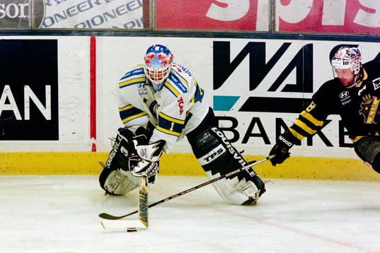 Johan Hedberg, målvakt i Leksand