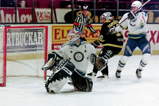Johan Hedberg, målvakt i Leksand