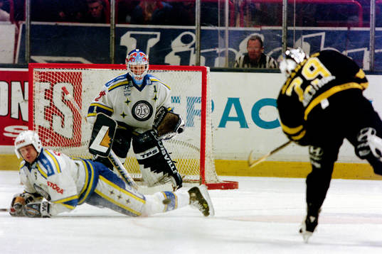 Johan Hedberg, målvakt i Leksand