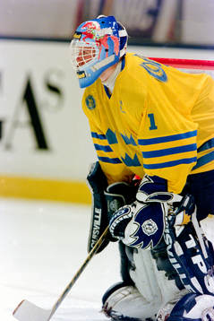 Johan Hedberg, målvakt, Sverige