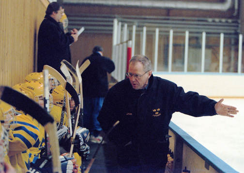 Bengt Fisken Ohlson (Bengt Ohlson), förbundskapten,
