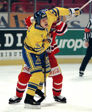 Sverige - Tjeckien: Jonas Bergqvist