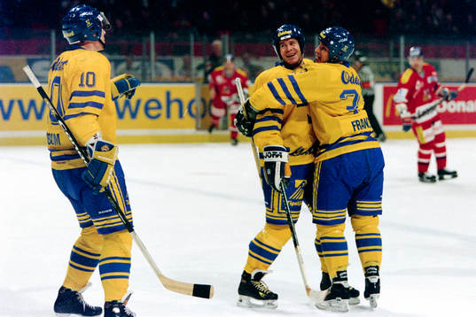 Johan Lindblom, Magnus Svensson och Rickard Franzén,