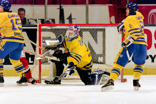 Johan Hedberg, målvakt, Sverige