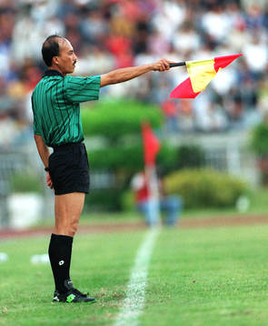 Linjeman, offside