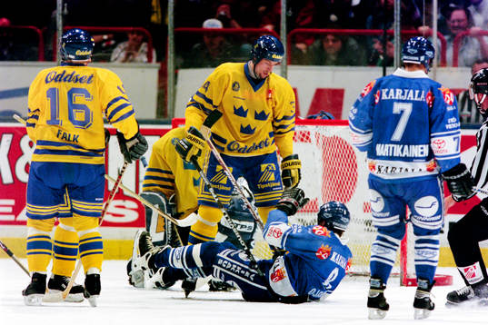 Roger Johansson, Sverige och Janne Ojanen, Finland