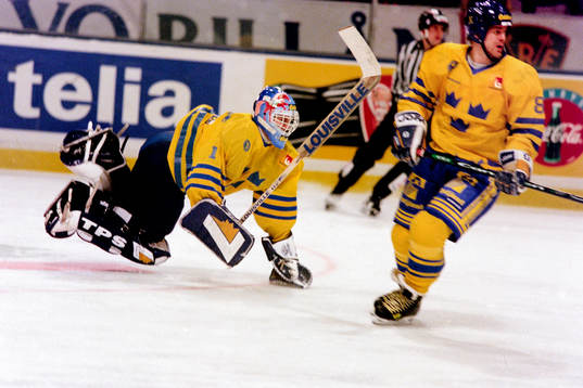 Johan Hedberg, målvakt, Sverige