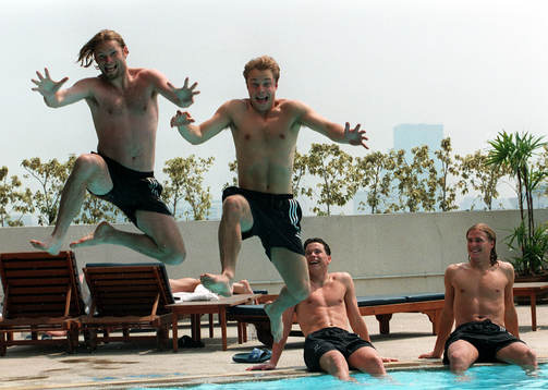 Joakim Persson, Anders Andersson, Daniel Andersson och