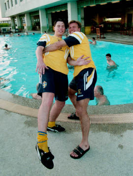 Daniel Andersson, Roland Nilsson, Sverige
