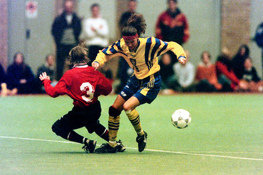 Fotboll, Damer, Sverige - Norge, 0-2