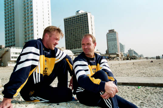 Magnus Hedman, målvakt, Thomas Ravelli, målvakt, Sverige