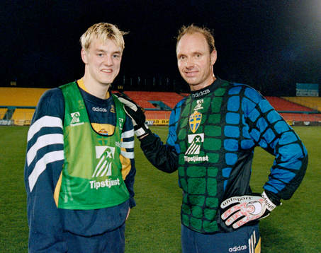 Mathias Svensson och Thomas Ravelli