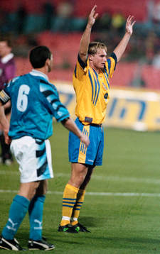 Andreas Andersson, Sverige jublar