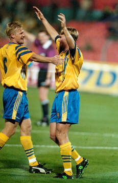 Andreas Andersson, Sverige jublar