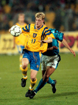 Mathias Svensson uppvaktas
