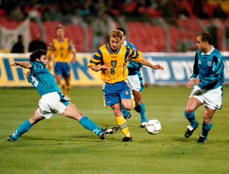 Anders Andersson uppvaktas