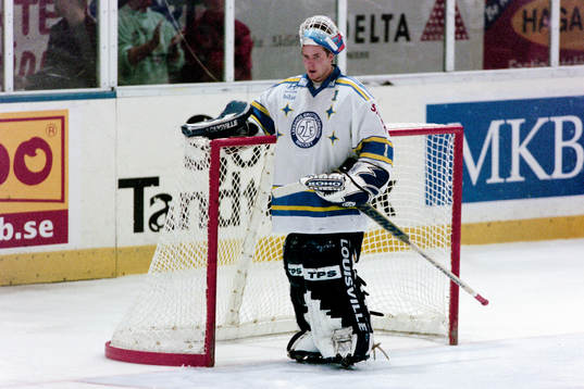Johan Hedberg, målvakt i Leksand