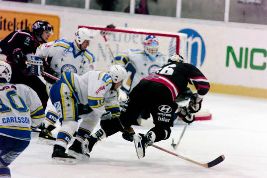 Mats Lusth, Malmö stoppas av leksands Jonas Bergqvist