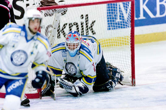 Johan Hedberg, målvakt. Leksand