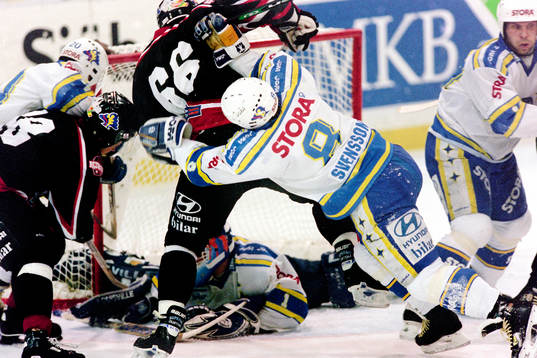 Bläddra bland fler bilder av Ishockey, Elitserien, Kvartsfinal, Malmö - Leksand, 0-5