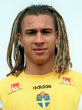 Fotboll -- Henrik Larsson (Henke Larsson), Sverige