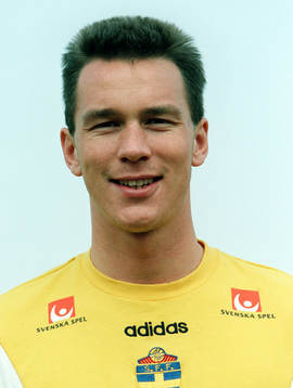 Fotboll -- Patrik Andersson (Patrik Bjärred Andersson),