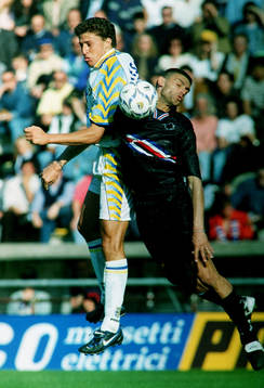 Hernan Crespo, Parma, mot David Balleri