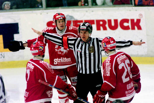 Peter Andersson, Karlstad domare i matchen