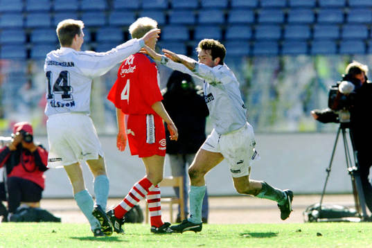 Patrik Olsson och Hans Mattisson, Malmö jublar