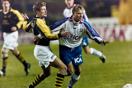 Michael Brundin, AIK och Erik Wahlstedt, Helsingborg