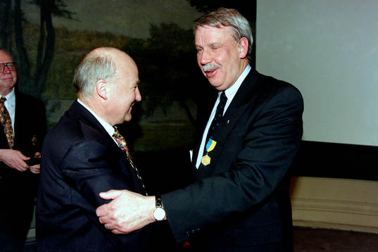 Lars-Åke Lagrell och Gunnar Larsson
