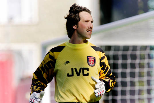 David Seaman, målvakt i Arsenal