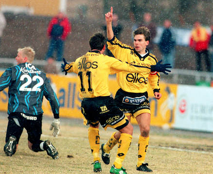 Anders Thorstensson, Elfsborg gratuleras av Mats Rotting