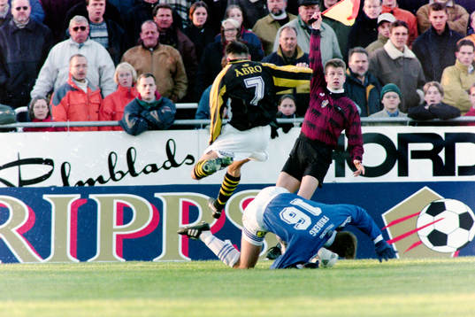 Nebojsa Novakovic, AIK och Anders Friberg, trelleborg