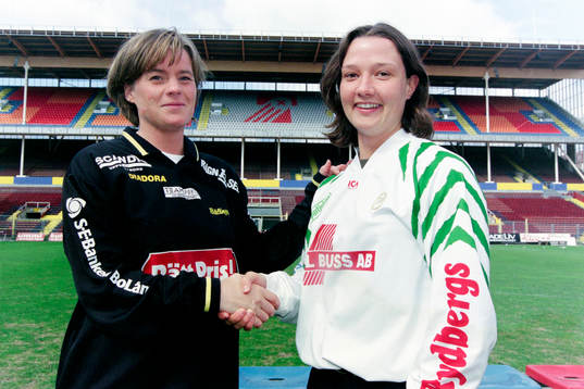 Lotta Lundin, Bälinge och Karin Thorildsson, Hammarby