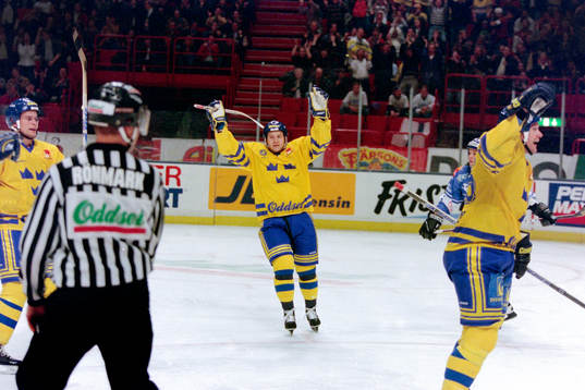 Ishockey, Sverige - Finland, 7-4