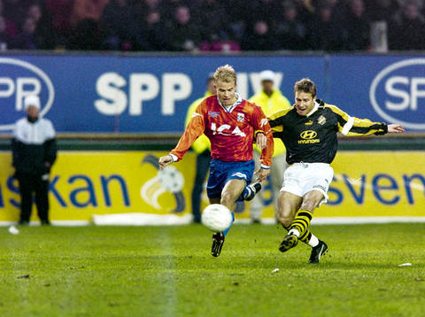 Niclas Alexandersson, Göteborg och Ola Andersson, AIK i