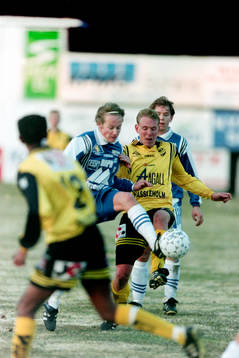 Andrée Jeglertz, Hässleholm i kamp om bollen