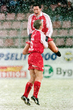 Daniel Andersson och Tommy Jönsson, Malmö jublar