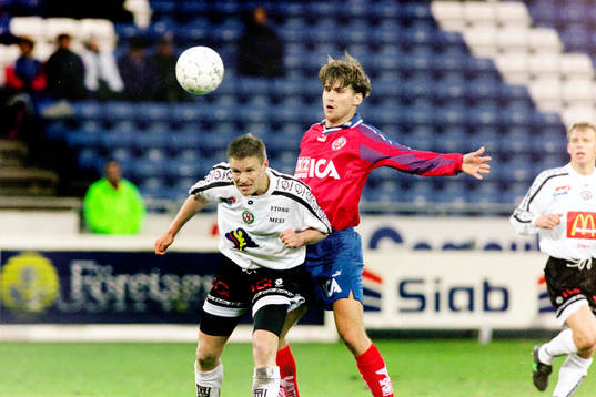 Dan Sahlin, Örebro med helsingborgs Andreas Jakobsson i