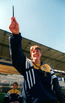 Pia Sundhage, förbundskapten Sverige U20