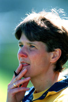 Pia Sundhage, förbundskapten Sverige U20