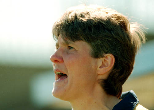 Pia Sundhage, förbundskapten Sverige U20