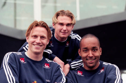 Andreas Andersson, Kennet Andersson, Martin Dahlin, Sverige