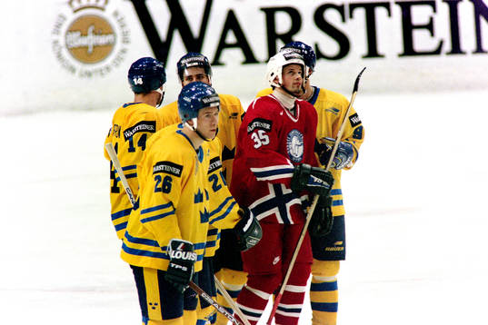 Mattias Öhlund, Sverige och Atle Alexander Olsen, Norge