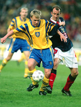 Pär Zetterberg, Sverige och Gary McAllister, Skottland