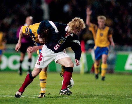 Colin Hendry i brottningstagen
