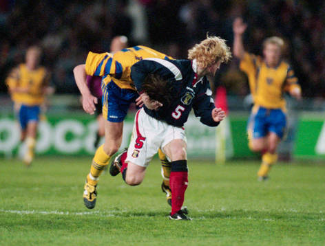 Colin Hendry i brottningstagen